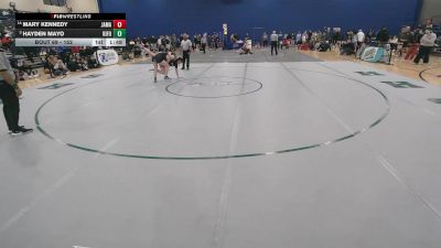 152 lbs Champ. Round 1 - Hayden Mayo, King`s Fork vs Mary Kennedy, James Madison