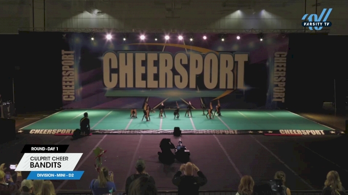 Culprit Cheer - Bandits [2023 L1 Mini - D2 Day 1] 2023 CHEERSPORT ...