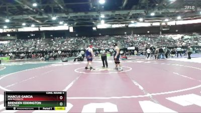 285 lbs Cons. Round 4 - Brenden Eddington, Pocatello vs Marcus Garcia, New Plymouth