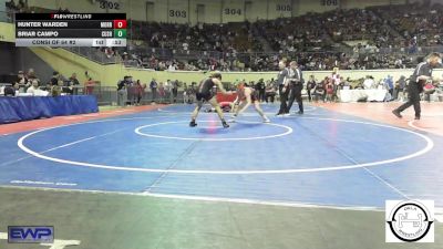 113 lbs Consi Of 64 #2 - Hunter Warden, Morrison JH vs Briar Campo, Cushing