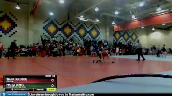 113 lbs Cons. Round 2 - Tiana Slusser, Bremen vs Mardi Waits, Elkhart High School