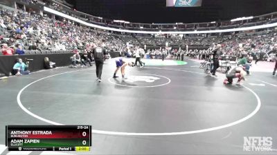 215-2A Champ. Round 1 - Adam Zapien, Ellicott vs Anthony Estrada, Burlington