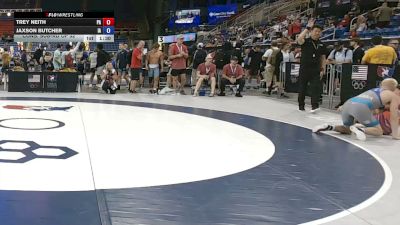 144 lbs Cons. Sub-rd Of 32 - Trey Neith, Pennsylvania vs Jaxson Butcher, Iowa