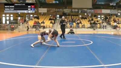 114 kg Rr Rnd 1 - Maya Hoke, Niskayuna vs Keira Filip, Minisink Valley