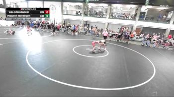 83-90 lbs Champ. Round 1 - Asa Schnowske, Blue Line Training Academy vs Preston Morrison, Fox Valley Wrestling Club