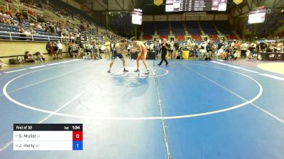 175 lbs Rnd Of 32 - Gavin Muller, IA vs Jack Harty, NC