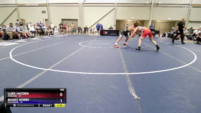 165 lbs Round 1 (16 Team) - Luke Hayden, Missouri vs Banks Norby, Colorado