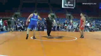 285 lbs Round Of 32 - Jayce Chew, Texas vs Mac Muller, Iowa