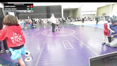 47 lbs Rr Rnd 9 - James Nuara, Apex K3 vs Hayden Zemba, Revival Blue K-3