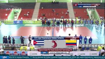 Cuba vs Colombia- 2018 NORCECA Women's XVII Pan-American Cup