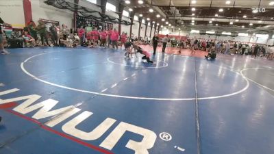 110 lbs Round 3 (6 Team) - Nabhanya Dhiman, Eagles Nest Wrestling Club vs Phoebe Bishop, Crown City Queens Blue