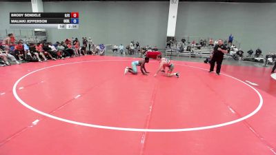 175 lbs Brody Sendele, Illinois Freestyle vs Maliaki Jefferson, Oklahoma Blue