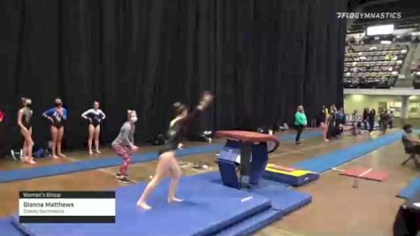 Gianna Matthews - Women's Group, Classic Gymnastics - 2021 Women's Xcel Region 4 Championships