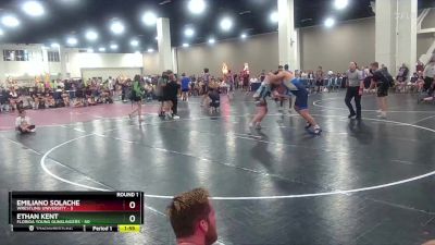 285 lbs Round 1 (6 Team) - Ethan Kent, Florida Young Gunslingers vs Emiliano Solache, Wrestling University