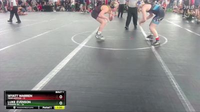 150 lbs Finals (2 Team) - Luke Evenson, Phoenix WC vs Wyatt Warren, Team Gotcha