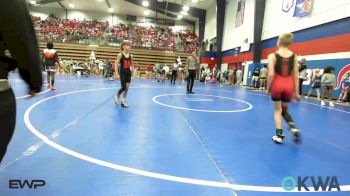 84 lbs Quarterfinal - Ryker Collier, Morrison Takedown Club vs Jake Potts, Wagoner Takedown Club