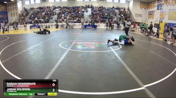 150 lbs Quarterfinal - Darian Monserrate, George M. Steinbrenner vs Jasiah Solomon, Sumner Hs