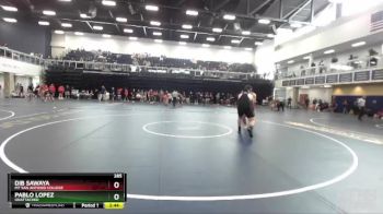 285 lbs Cons. Round 6 - Dib Sawaya, Mt San Antonio College vs Pablo Lopez, Unattached