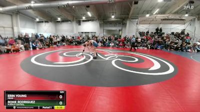 125 lbs Cons. Round 6 - Roxie Rodriguez, Pueblo Central vs Erin Young, Mead