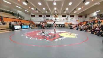 126 lbs Round 4 (6 Team) - Cash McPherson, DouglasSD vs Kade Garcia, Worland High School
