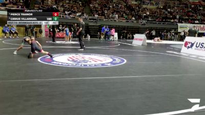 Intermediate Boys - 67 lbs Semis - Cirrus Villarruel, Team Arcata Wrestling Club vs Pierce Trainor