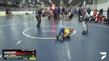 80 lbs Cons. Round 4 - Maxwell Schnurstein, Ares WC vs Drew Trask, Spring Lake Youth Wrestling
