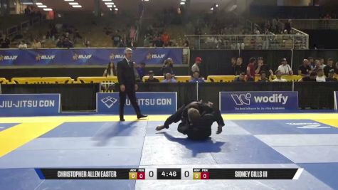 Christopher Allen Easter vs Sidney Gills III 2026 Pan Jiu Jitsu IBJJF Championship