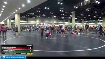 152 lbs Round 5 (10 Team) - Brody Romann, Suncoast Gems vs Jayden Dodge, Charlie`s Angels-FL