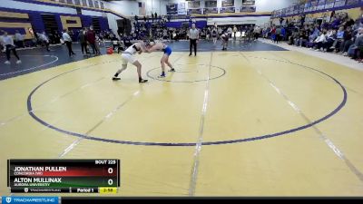 184 lbs Cons. Round 4 - Jonathan Pullen, Concordia (WI) vs Alton Mullinax, Aurora Universtiy