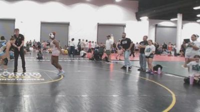 155 lbs Rr Rnd 1 - Ki`Morah Cathey, Okie Girls - GK12E vs Laila Tellez, NC Gold - GK12E