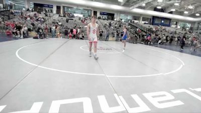 157 lbs Quarterfinal - Kamon Thompson, Sanderson Wrestling Academy vs Gunner Miller, Hurricane High School