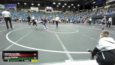 88 lbs Quarterfinal - Nolan Martin, Ranger 47 vs Ashton Allfree, SlyFox Wrestling Academy