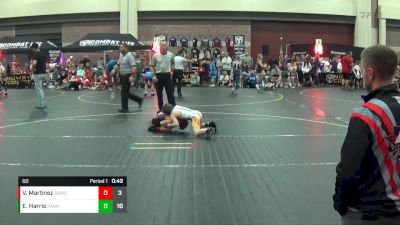 60 lbs Round 3 (6 Team) - Vinny Martinez, Armory Athletics vs Elliot Harris, Panhandle All-Stars