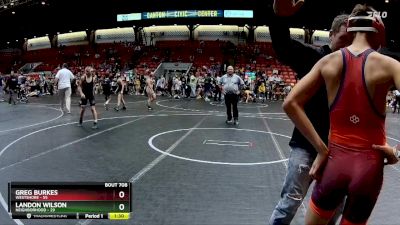 92 lbs Quarterfinal - Landon Wilson, Neighborhood vs Greg Burkes, Westshore