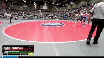 2A 175 lbs Quarterfinal - Rustyn Mackelprang, Parowan vs Mason Holgreen, Beaver