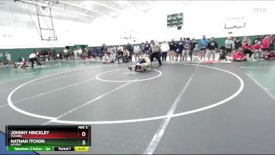 132 lbs Cons. Round 3 - Johnny Hinckley, Yucaipa vs Nathan Itchon, LB Poly