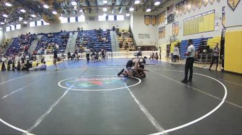 106 Blue 1st Place Match - Bryan Morales, South Dade vs Luis Cabrera Jr., Miami Palmetto