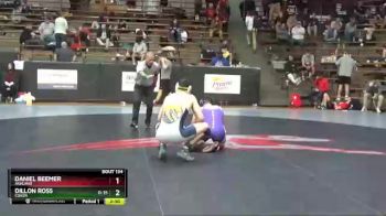 174 lbs Champ. Round 1 - Daniel Beemer, Ashland vs Dillon Ross, Coker