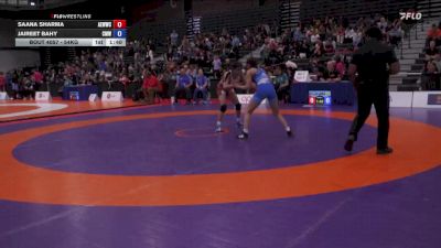 54kg Quarterfinal - Saana Sharma, Alberta Elite Women`s Wrestling Club vs Jaireet Bahy, Canadian Mal Wrestling