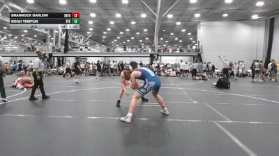 215 lbs Quarterfinals (8 Team) - Brannock Barlow, Team Shutt GT vs Noah Templin, Steller Trained Seripas