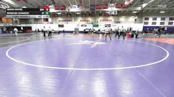 197 lbs Cons. Round 5 - Mekhi Bovee, Morningside (Iowa) vs Spencer Johnson, Providence (Mont.)