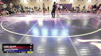 135 lbs Round 3 (10 Team) - Lainey Walker, Midwest Misfitz vs Teegan Steward, Husky WC Navy