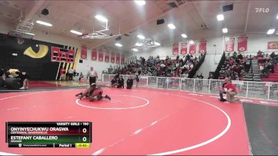 190 lbs 3rd Place Match - Estefany Caballero, Orange vs Onyinyechukwu Oragwam, Centennial (Bakersfield)