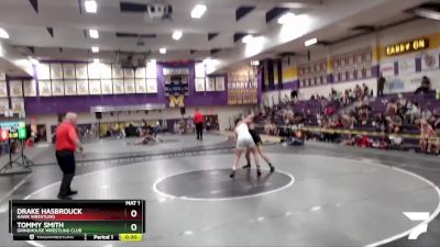 138 lbs Cons. Round 2 - Drake Hasbrouck, HAWK Wrestling vs Tommy Smith, Grindhouse Wrestling Club