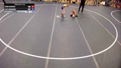77 lbs Semis - Cain Carter, Pinnacle vs Leo Gessner, Hastings