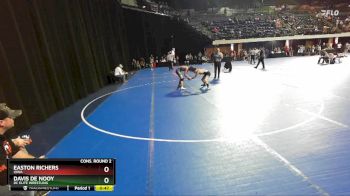 125 lbs Cons. Round 2 - Easton Richers, Iowa vs Davis De Nooy, DC Elite Wrestling