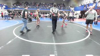 102-110 lbs Consi Of 4 - Lydia Suniga, HURRICANE WRESTLING ACADEMY vs Coco Ross, Team Tulsa Wrestling Club