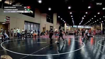 144 lbs Round 5 (6 Team) - Tytorrion Gilbert, Assassins Black vs James Franklin, North Shelby Regulators Red