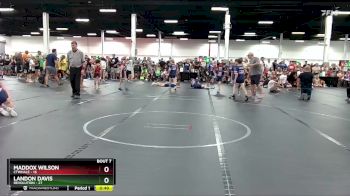 76 lbs Round 3 (6 Team) - Maddox Wilson, CTWHALE vs Landon Davis, Revolution