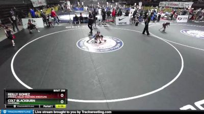 43 lbs Cons. Round 2 - Colt Blackburn, California vs Reilly Gomez, Imperial Valley Panthers Wrestling